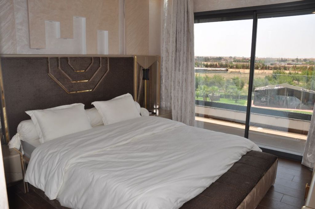 Luxury suite bedroom